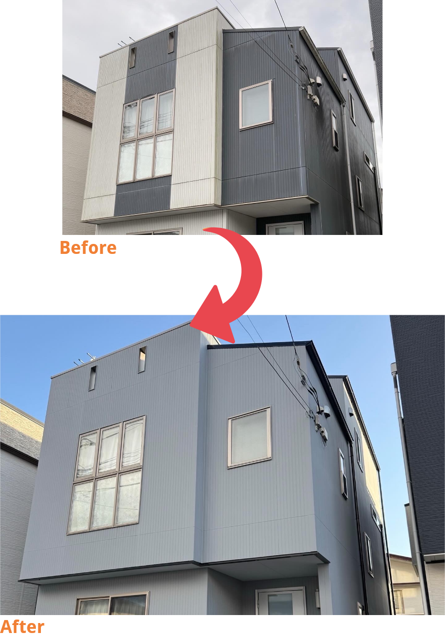 ミライペイントの施工事例