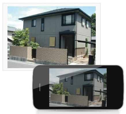 カラーシミュレーションの一例