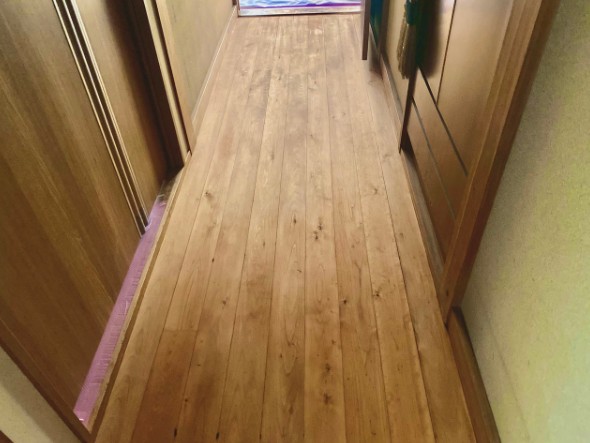 リフォームした廊下
